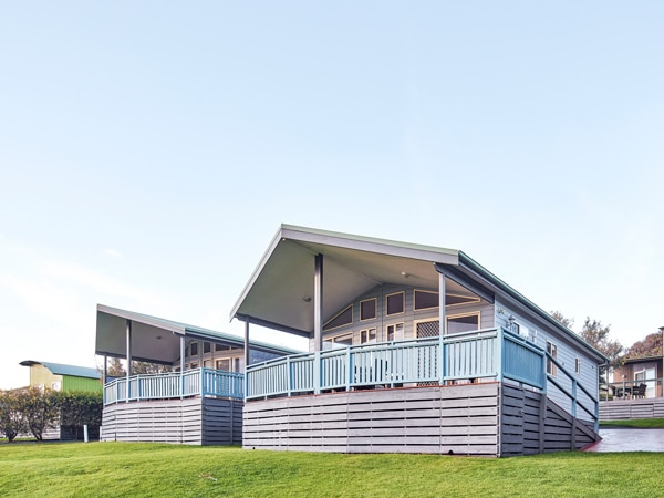 an oceanview spa villa at NRMA Merimbula Beach Holiday Resort