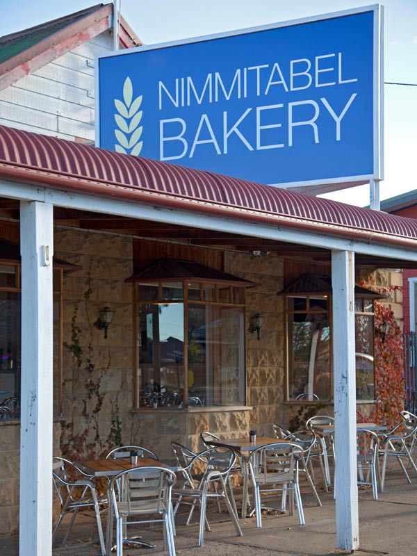 The exterior of Nimmitabel Bakery.