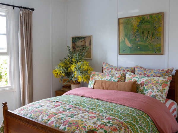 the bedroom at Lotte’s Hjem