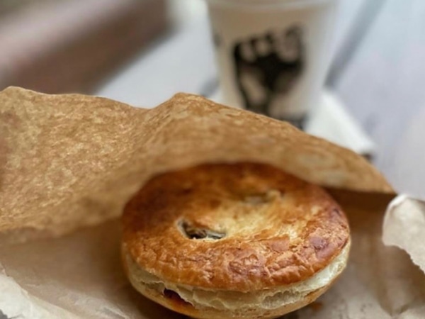 Wild Ryes pie and coffee