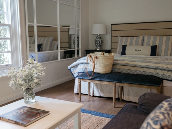 The Bells at Killcare bedroom interiors in Central Coast, NSW, Australia