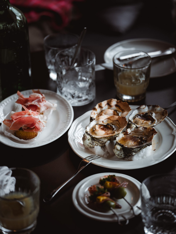 lunch at Ogee, Hobart