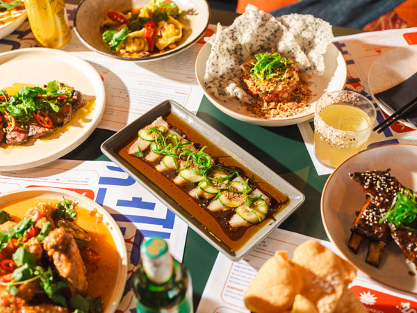 Asian lunch at Suzie Luck’s, Hobart