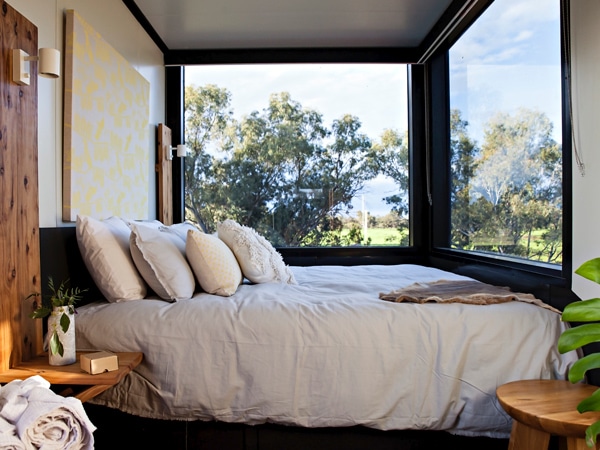 The Sky Suite interiors at Callubri Station, NSW, Australia