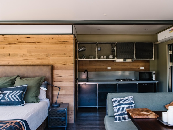 Interiors of the NRMA Ocean Beach Holiday Resort in Central Coast, Australia