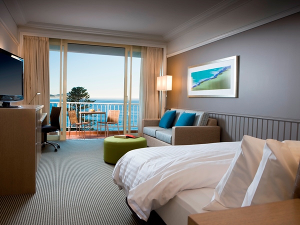 The interiors of the Ocean View Room in Crowne Plaza Terrigal in Central Coast, Australia