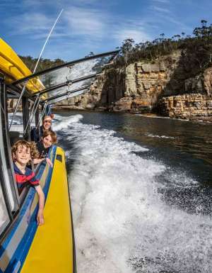 Pennicott Wilderness Journeys' Iron Pot Cruise in Hobart, Tasmania, Australia