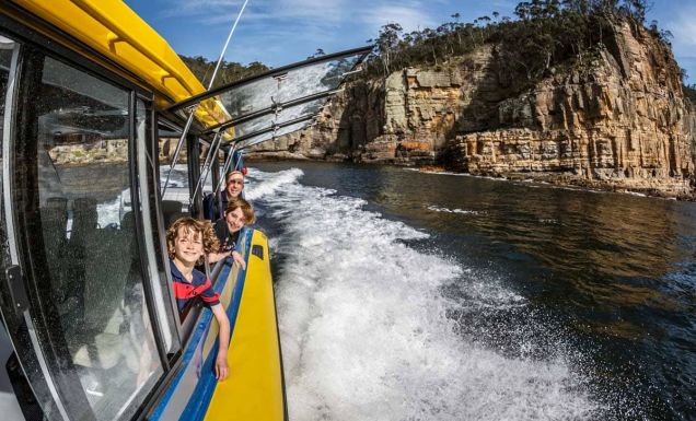 Pennicott Wilderness Journeys' Iron Pot Cruise in Hobart, Tasmania, Australia