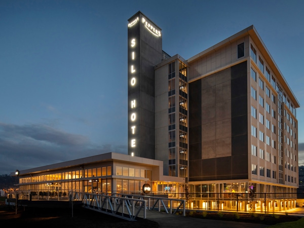 Peppers Silo in Launceston, Tasmania, Australia
