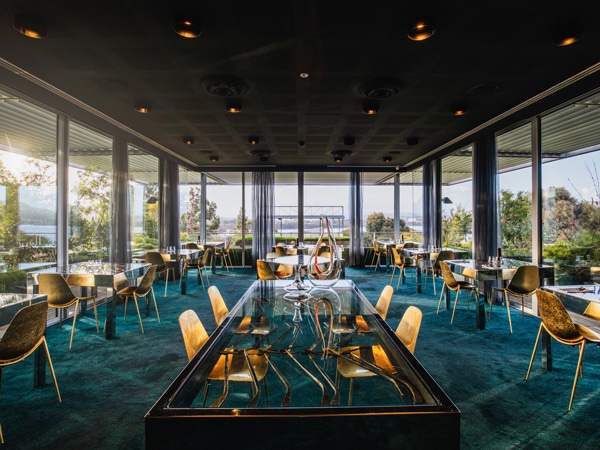 the interiors of The Source, Mona