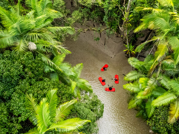 the River Drift Experience at Daintree river