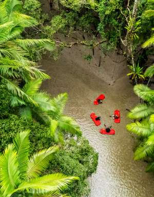 the River Drift Experience at Daintree river
