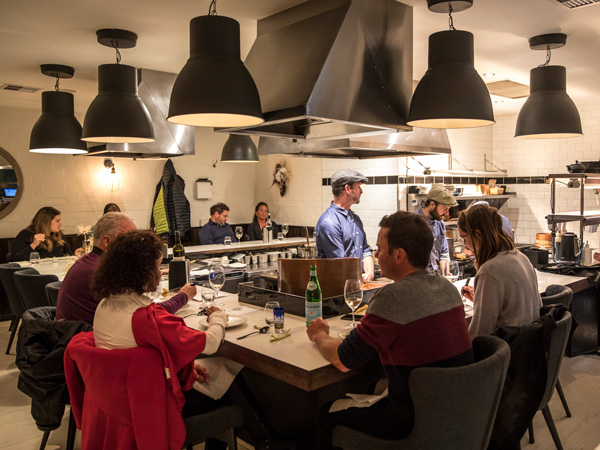 dining at Miki’s Open Kitchen