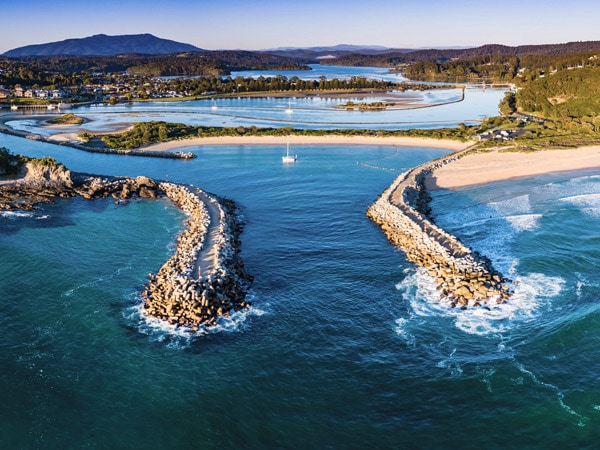 Narooma aerial view