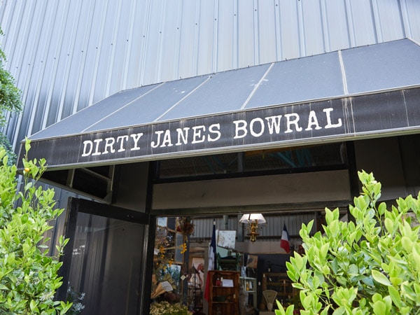 entrance at Dirty Janes Bowral