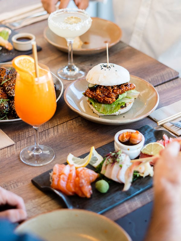 Menu at Spice Monkey Foster NSW