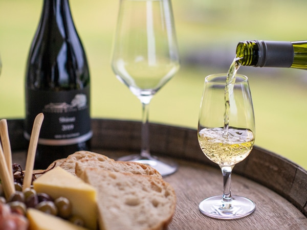 Tasting at Crooked River Wines