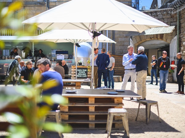 cafe at the Old Beechworth Gaol