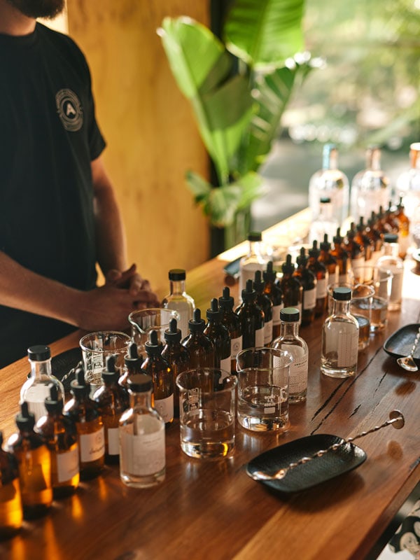 Ambleside Distillers gin blending masterclass