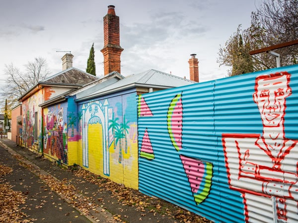 Street art in Ballarat