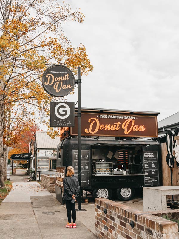 The famous Berry Donut Van.
