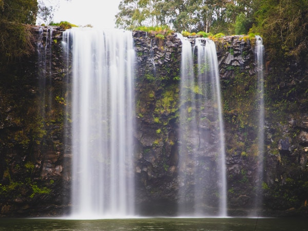 A photo of waterfalls.