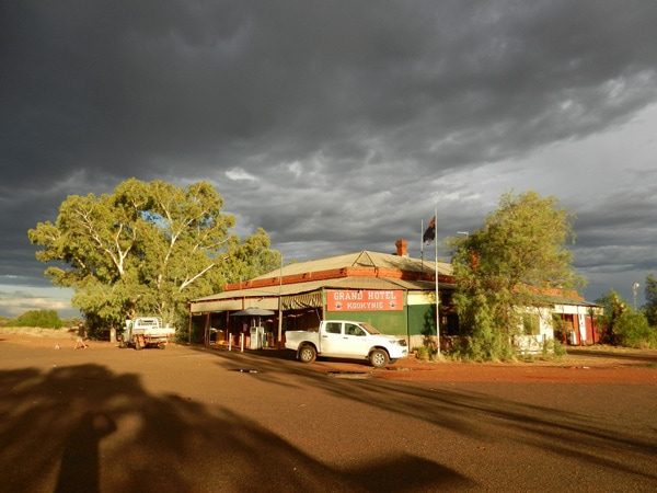 The Grand Hotel in Kookynie exterior