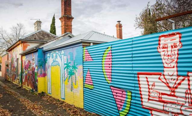 Street art in Ballarat