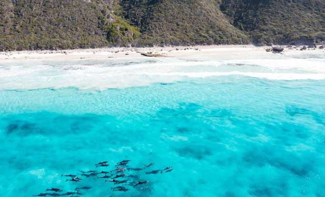 turquoise waters of Twilight Bay