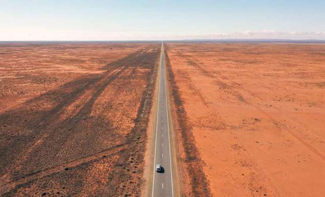 rugged landscape in Broken Hill