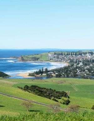 Views of Werri Beach in Gerringong