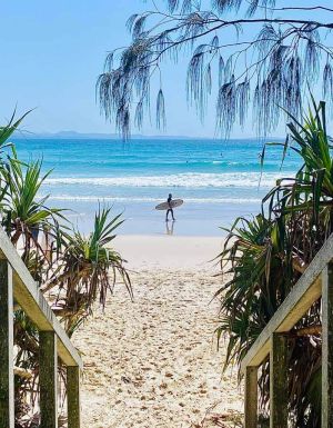 Byron Bay's beachside