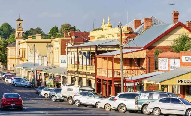 buzzing spot in Beechworth town