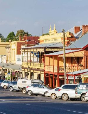 buzzing spot in Beechworth town