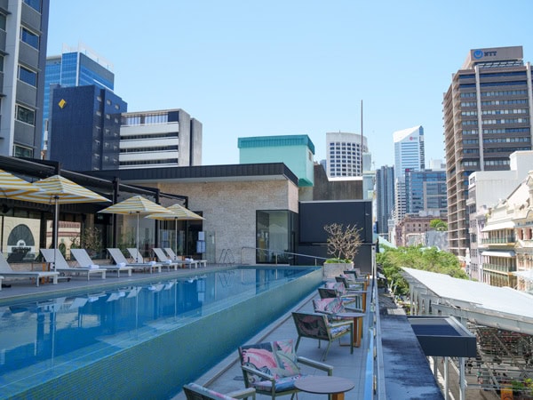 The Pool Terrace at Hyatt Regency Brisbane