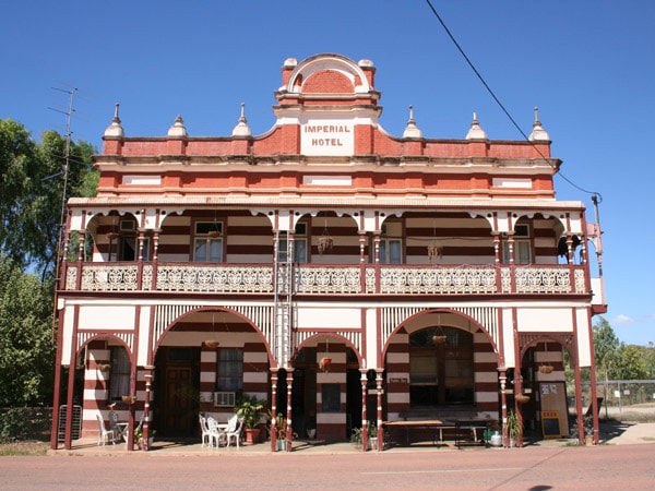 Exterior of the Imperial Hotel in Ravenswood