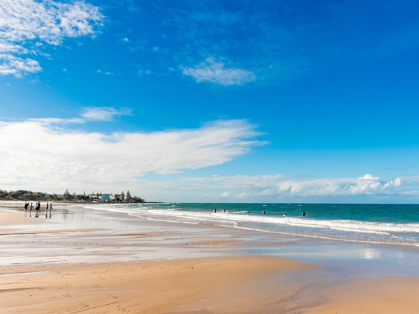 Kelly's Beach during the day in Bundaberg.