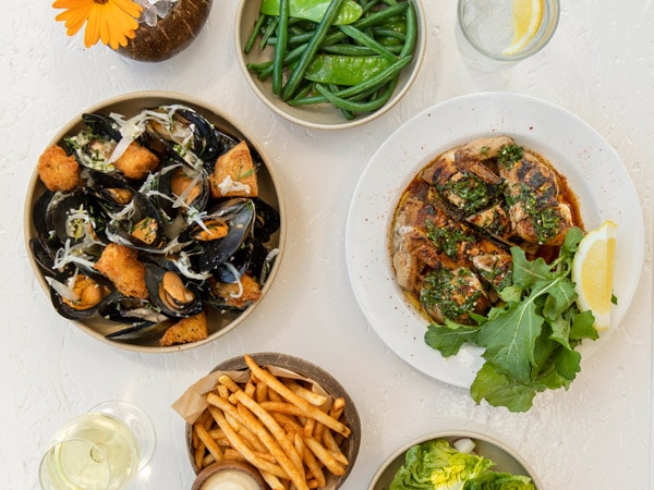 Menu at Quarterdeck Narooma