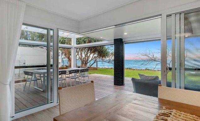 Deck views Rock Spray Bundaberg