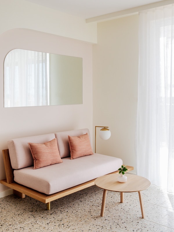 cosy interior at the Surf Yamba