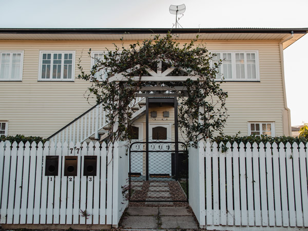 the apartment entrance at Strand Residence by Sublime Experiences, Townsville