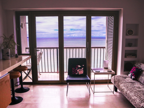 a suite with a balcony at Studio 1201, Townsville