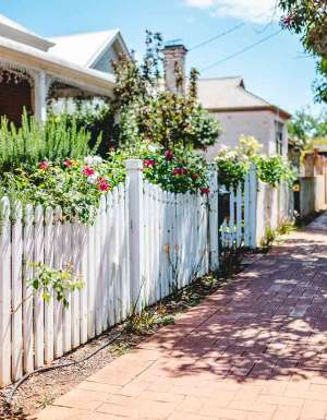 The historical town of Guildford, Perth