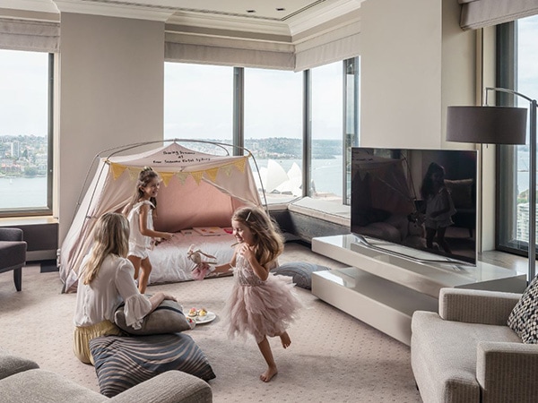 Kid's play tent at Four Seasons Sydney