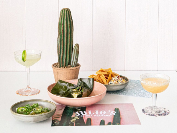 tacos and cocktails at Julio’s at Bannisters