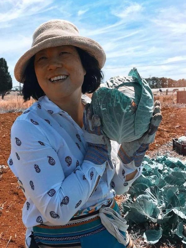 Sue Glynn KimchiMe Tasfresh Organic Farm