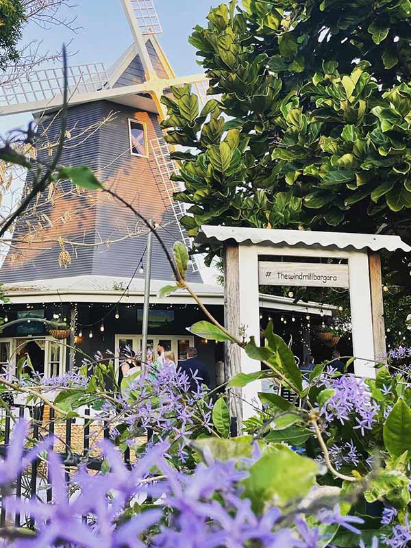 The Blue Windmill Cafe, Bulgara in Bundaberg, Queensland.