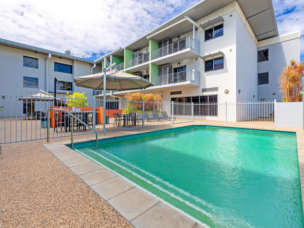 the pool at Hudson Berrimah