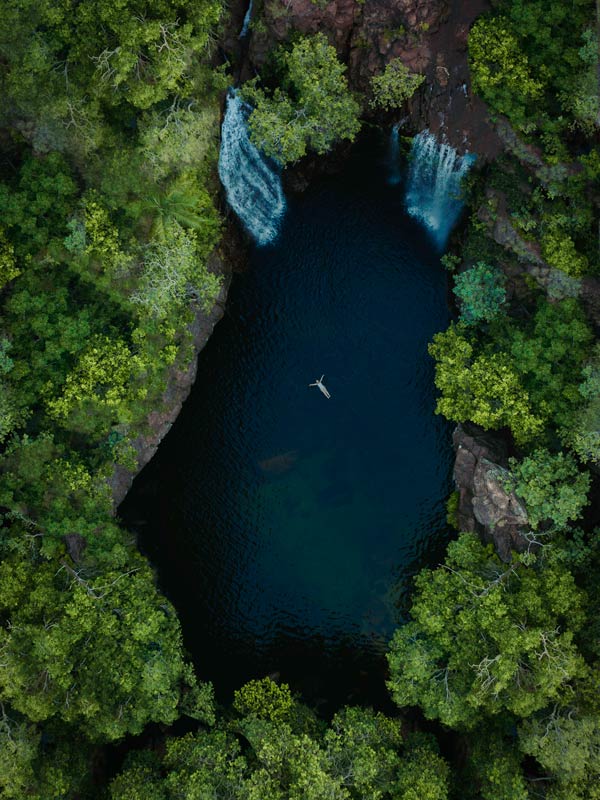Florence Falls plunge hole