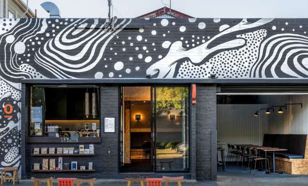 Single O Newstead cafe in Brisbane exterior